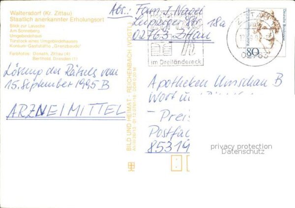 Waltersdorf Zittau Lausche Sonneberg Umgebindehaus – Bild 2