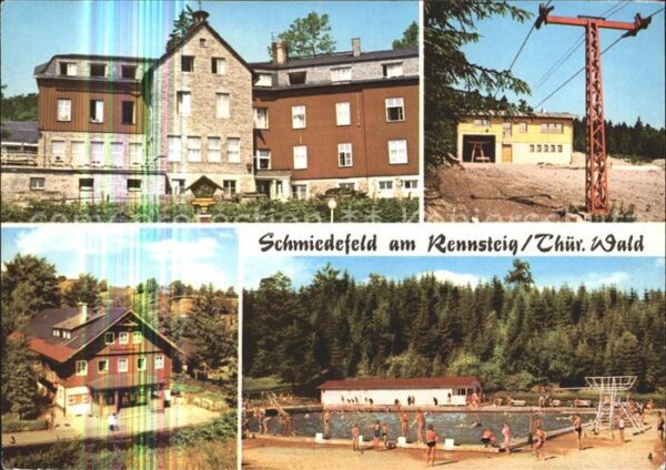 Schmiedefeld Rennsteig Erholungsheim Stutenhaus Liftbaude Eise