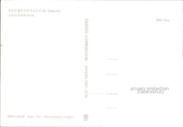 Bad Brambach Julius Fucik Haus – Bild 2