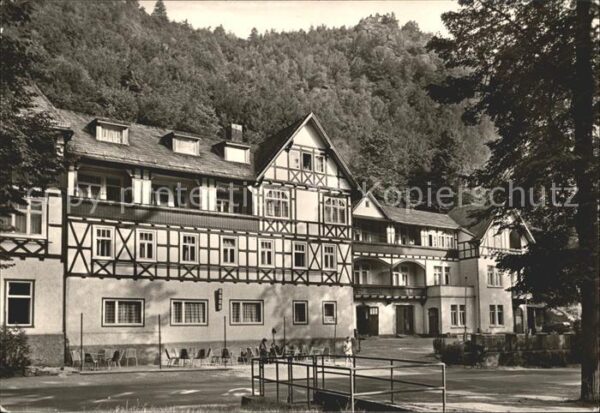 Bad Blankenburg Erholungsheim Albert Hähnel