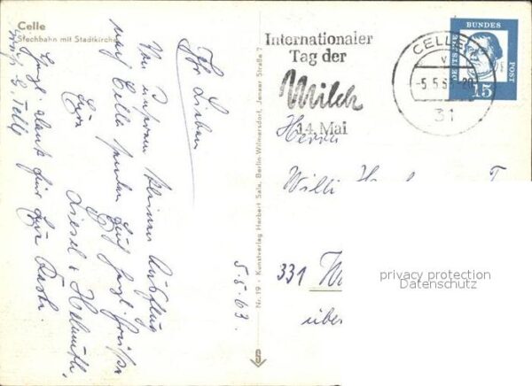 Celle Niedersachsen Stechbahn Stadtkirche – Bild 2