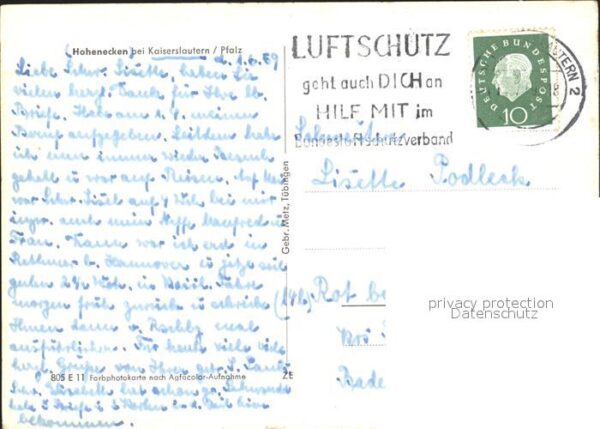 Hohenecken Burgruine Teilansicht – Bild 2