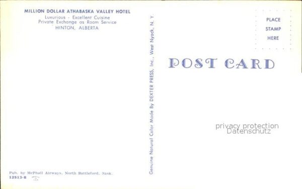 Hinton Alberta Million Dollar Athabaska Valley Hotel a – Bild 2