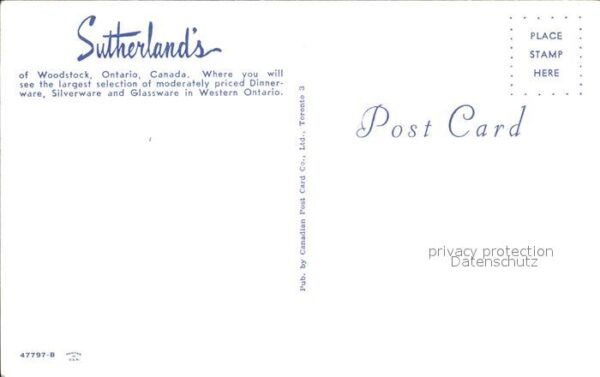 Woodstock Ontario Sutherlands Store – Bild 2