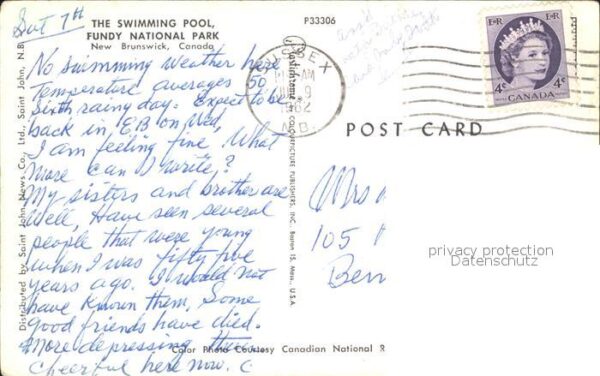 New Brunswick Swimming Pool Fundy National Park – Bild 2