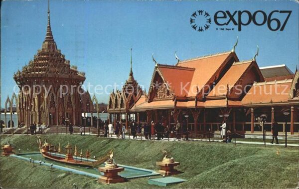 Montreal Quebec Expo 67 Pavilion of Thailand