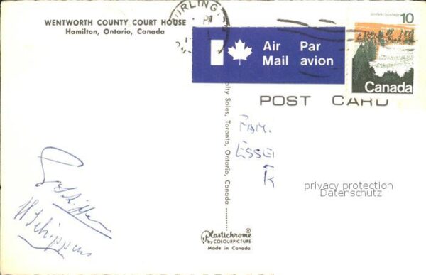 Hamilton Ontario Wentworth County Court House – Bild 2