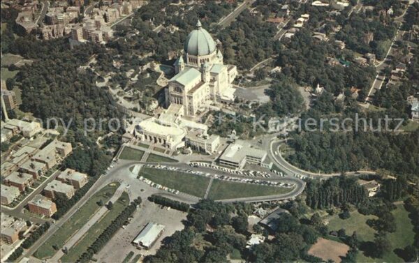 Montreal Quebec St Joseph Oratory aerial view World Exh