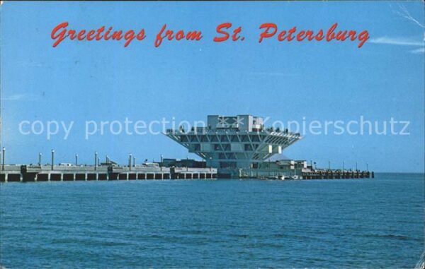 St Petersburg Florida Pier Building