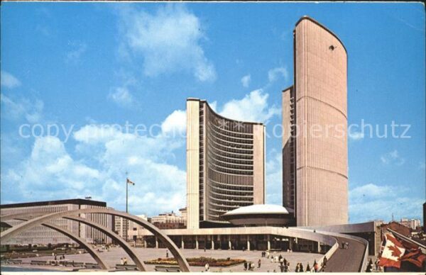 Toronto Canada New City Hall Skyscraper