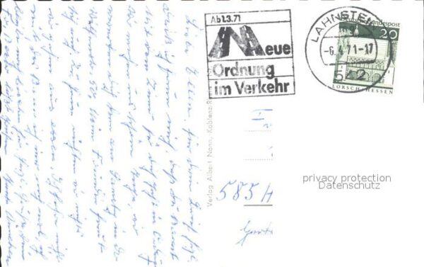 Lahnstein Altes Rathaus mit Weinbrunnen – Bild 2
