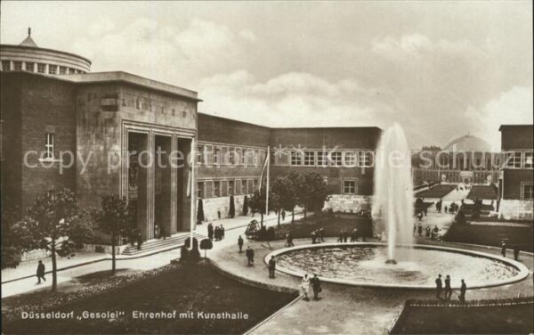 Duesseldorf Gesolei Ausstellungsgelände Ehrenhof mi