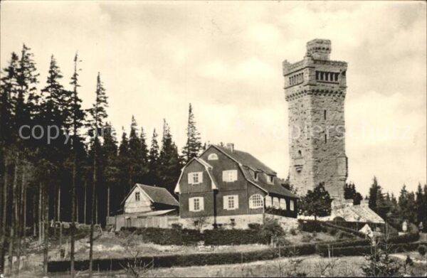 Elgersburg Hohe Warte Aussichtsturm Luftkurort Thü
