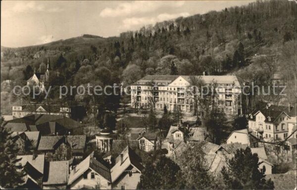 Bad Liebenstein Blick zum Kurhaus Volksheilbad