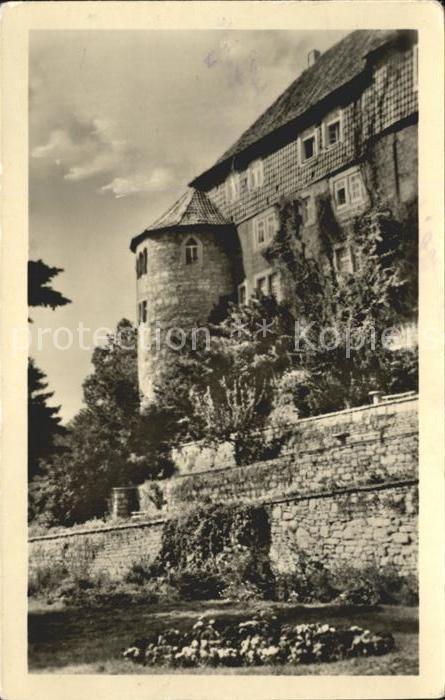 Wintzingerode Burg Bodenstein Terrassengarten Südseit
