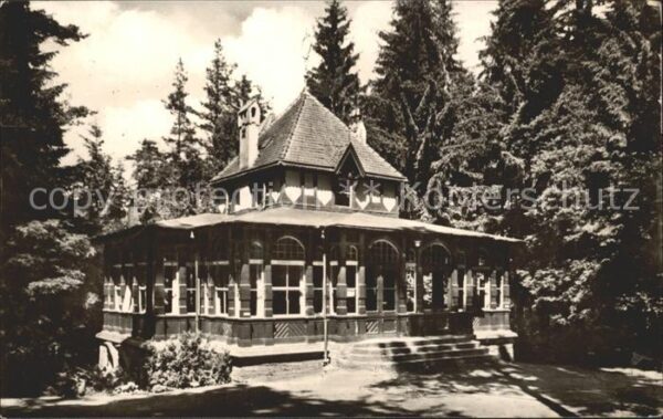 Bad Elster HO Waldquelle Gaststätte Staatsbad
