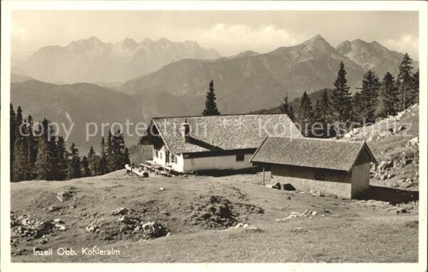 Inzell Kohleralm Bayerische Alpen Alpenpanoram