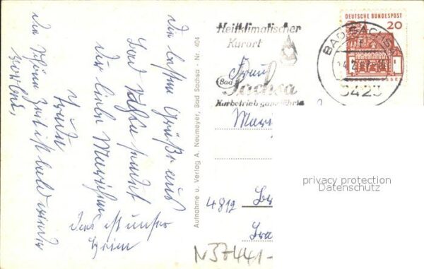 Bad Sachsa Harz Erholungsheim des Reichsbundes – Bild 2