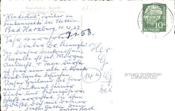 Bad Harzburg Bugenhagen Kapelle mit Mutterhaus Pfarr – Bild 2