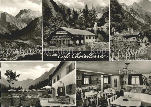 Oberstdorf Cafe Christlessee Gerstruben Alpenpanor