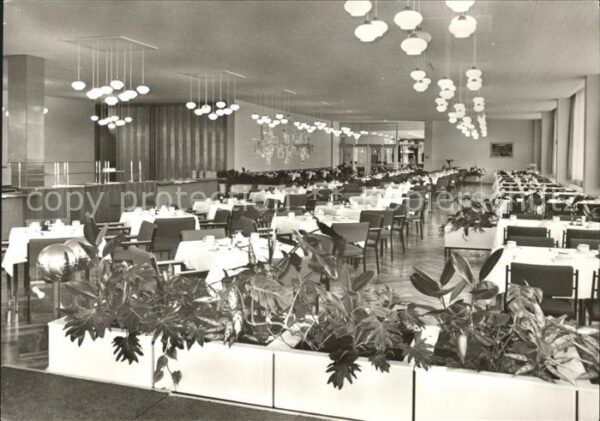 Oberhof Thueringen Speisesaal FDGB Erholungsheim Fritz Wei