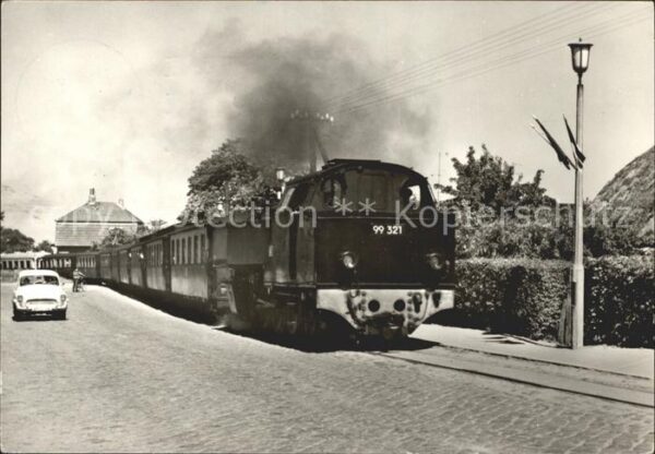Kuehlungsborn Ostseebad Molly Bäderbahn Dampflokomotive