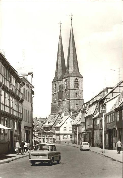 Quedlinburg Pölkenstrasse Nikolaikirche