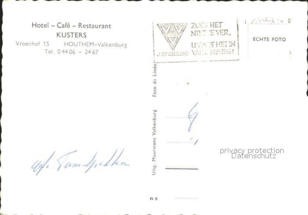 Houthem Niederlande Hotel Cafe Restaurant Kusters – Bild 2