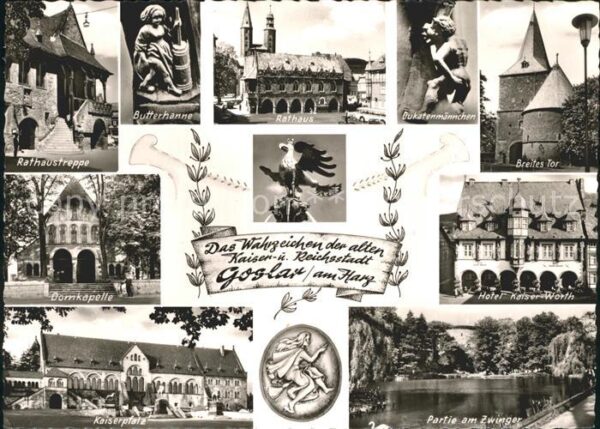 Goslar Sehenswürdigkeiten der Stadt Wahrzeiche