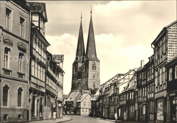 Quedlinburg Pölkenstrasse Nikolaikirche