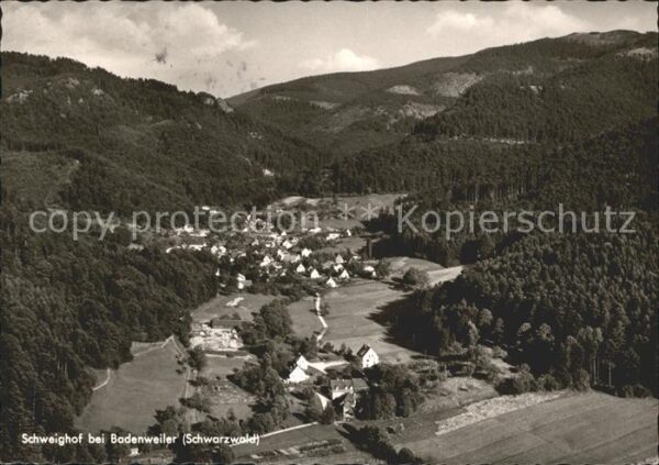 Schweighof Badenweiler Schwarzwald Fliegeraufnahme