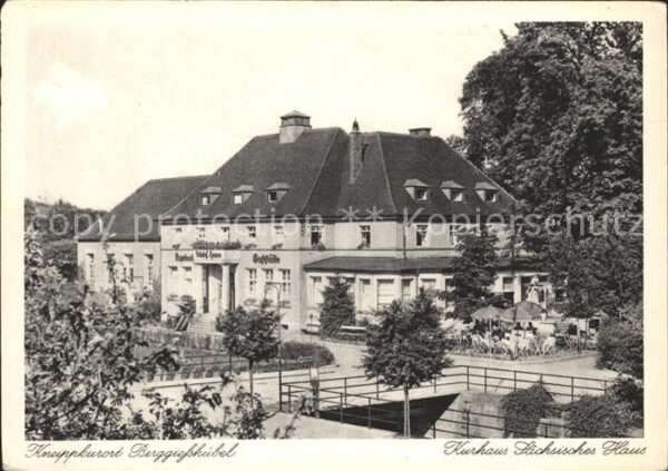 Berggiesshuebel Kurhaus Sächsisches Haus Kneippkurort K