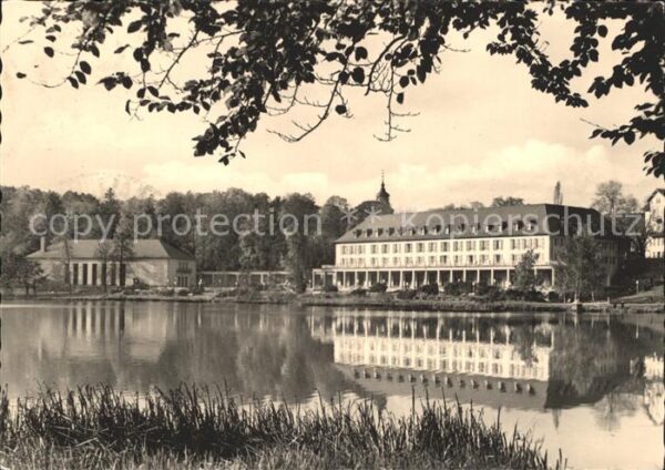 Bad Salzungen Kurhaus mit Festsaal See