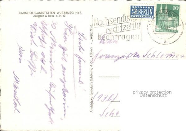 Wuerzburg Käppele am Main Wallfahrtskirche – Bild 2