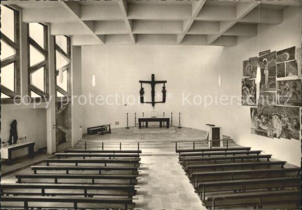 Berlin Inneres Katholische Kirche St Ansgar im