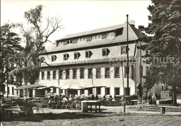 Oberfrohna Hotel Völkerfreundschaft Gartenrestaura