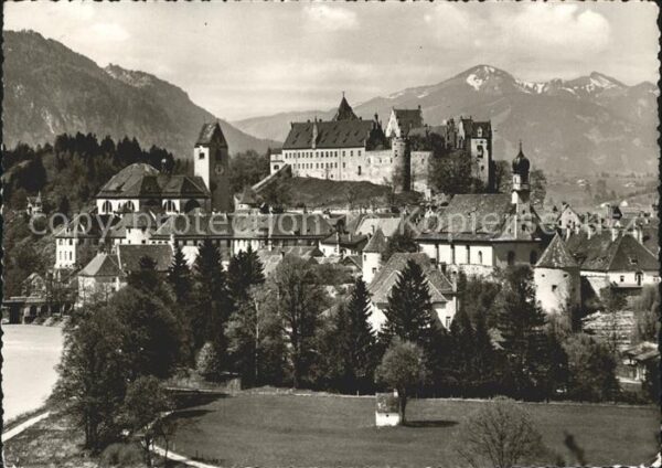 Fuessen Allgaeu Hohes Schloss St Mang Franziskanerklost