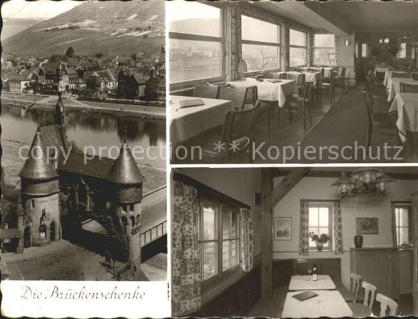 Traben-Trarbach Brückenschenke an der Mosel