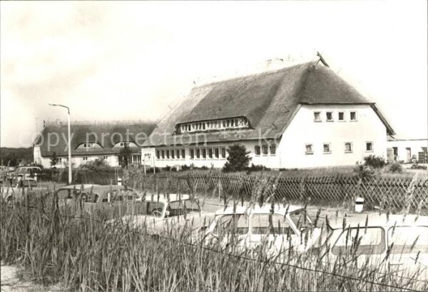 Ahrenshoop Ostseebad Dünenhaus Ferienheim der Bunawerke Osts