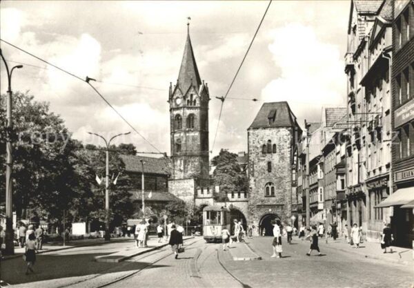 Eisenach Thueringen Nikolaitor am Platz der Deutsch Sowjeti