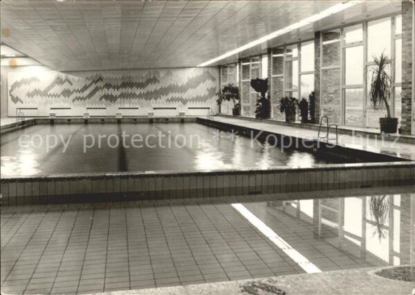 Klink Waren Schwimmhalle  FDGB Ferienobjekt Erholun
