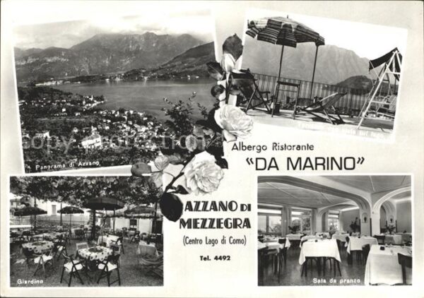 Azzano di Mezzegra Albergo Ristorante Da Marino Giardino S