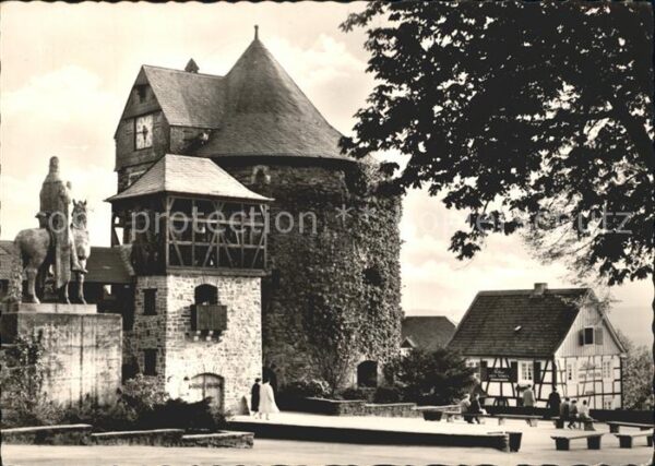 Burg Wupper Schloss Schlossplatz Batterieturm Glock