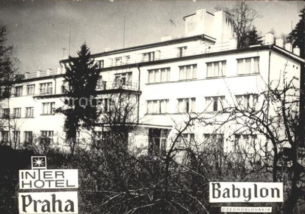 Praha Prahy Prague Interhotel Babylon