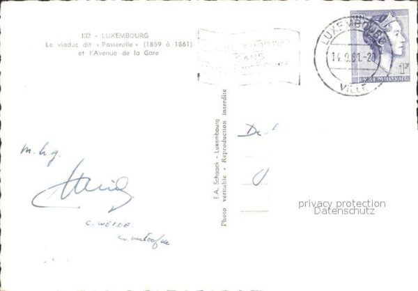 LUXEMBOURG  Luxemburg Viaduc dit Passerelle Avenue de la Gare – Bild 2