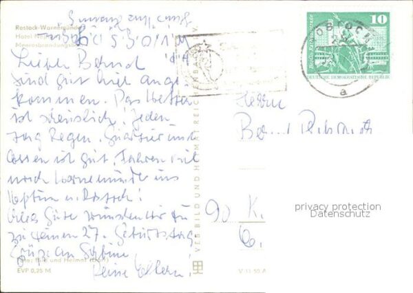 Warnemuende Ostseebad Meeresbrandungsbad Hotel Neptun – Bild 2