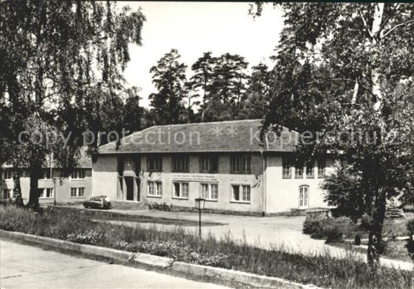 Altenhof Eberswalde Pionierrepublik Wilhelm Pieck