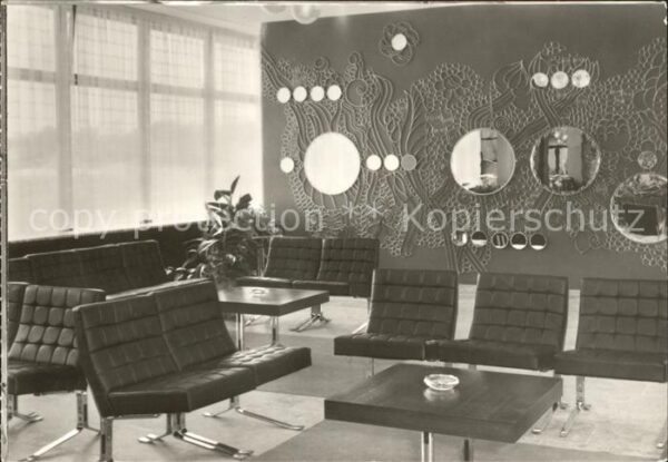 Zinnowitz Ostseebad Usedom Wandelhalle FDGB Feriendienst IG Wismut