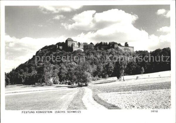 Koenigstein Saechsische Schweiz Festung