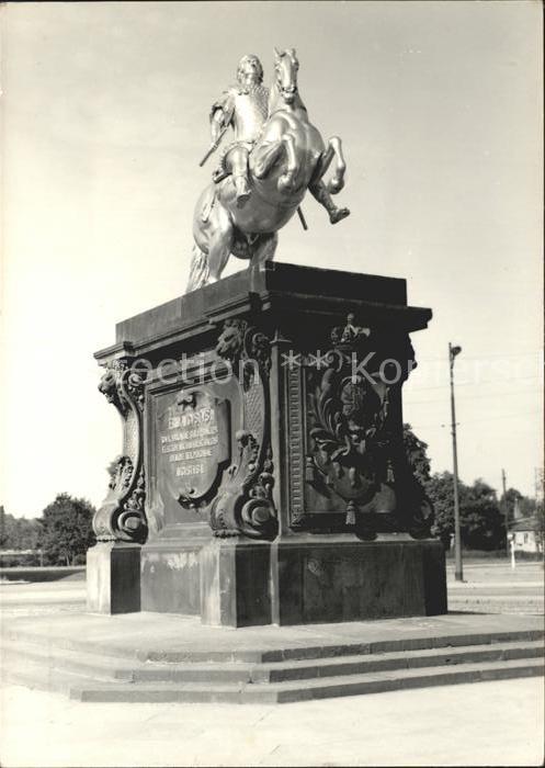 Dresden Der Goldene Reiter August der Starke